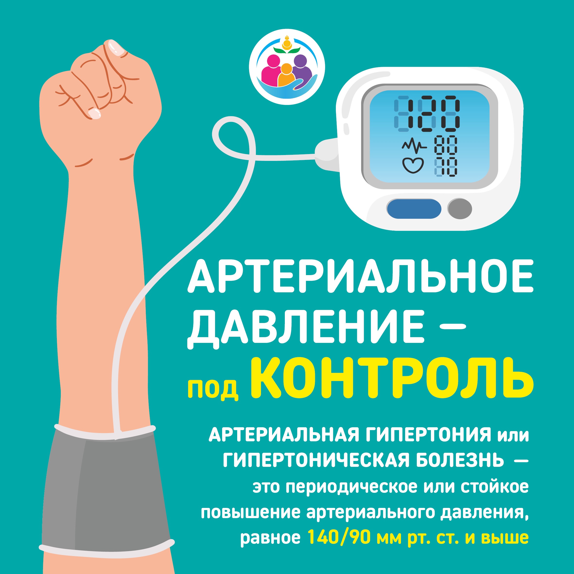 Неделя профилактики повышения артериального давления с 13.05 по 19.05.2024г.